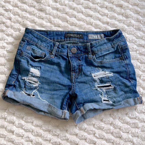 Aeropostale Pants - Aeropostale Ripped Jean Shorts